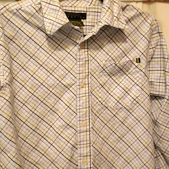 Kenneth Cole Reaction family pictures church wedding button up shirt button down - Picture 1 of 4